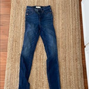 NWOT Maxwell 10” hi rise jeans sz 24T